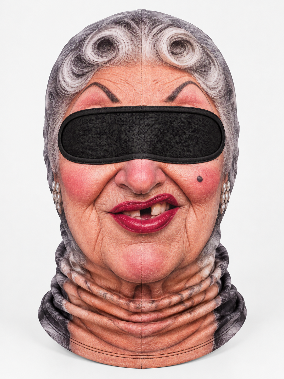 Funny 3D Fish Face Neck Gaiter – Outdoor Fishing Face Mask for Anglers