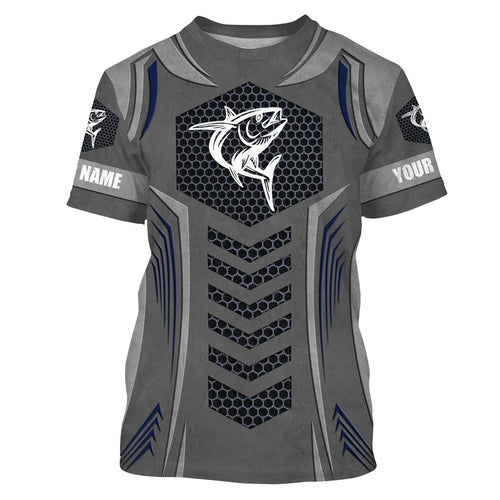 Tuna fishing offshore fishing deep sea Customize Name fishing T-shirt NPQ524