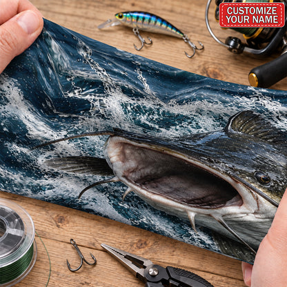 Personalized Catfish Water Splash Fishing Mask