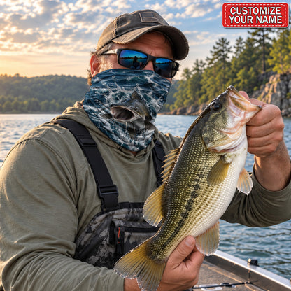 Personalized Catfish Water Splash Fishing Mask