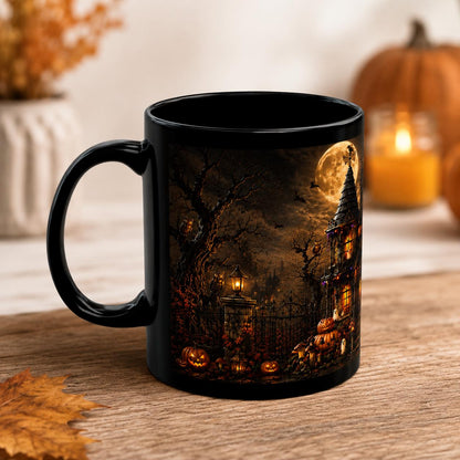 Personalized Haunted House Mug