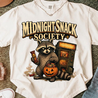 Halloween Raccoon Nocturnal Panic Shirt