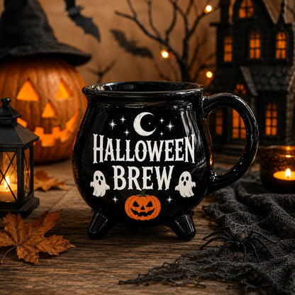 Halloween Brew Cauldron Mug
