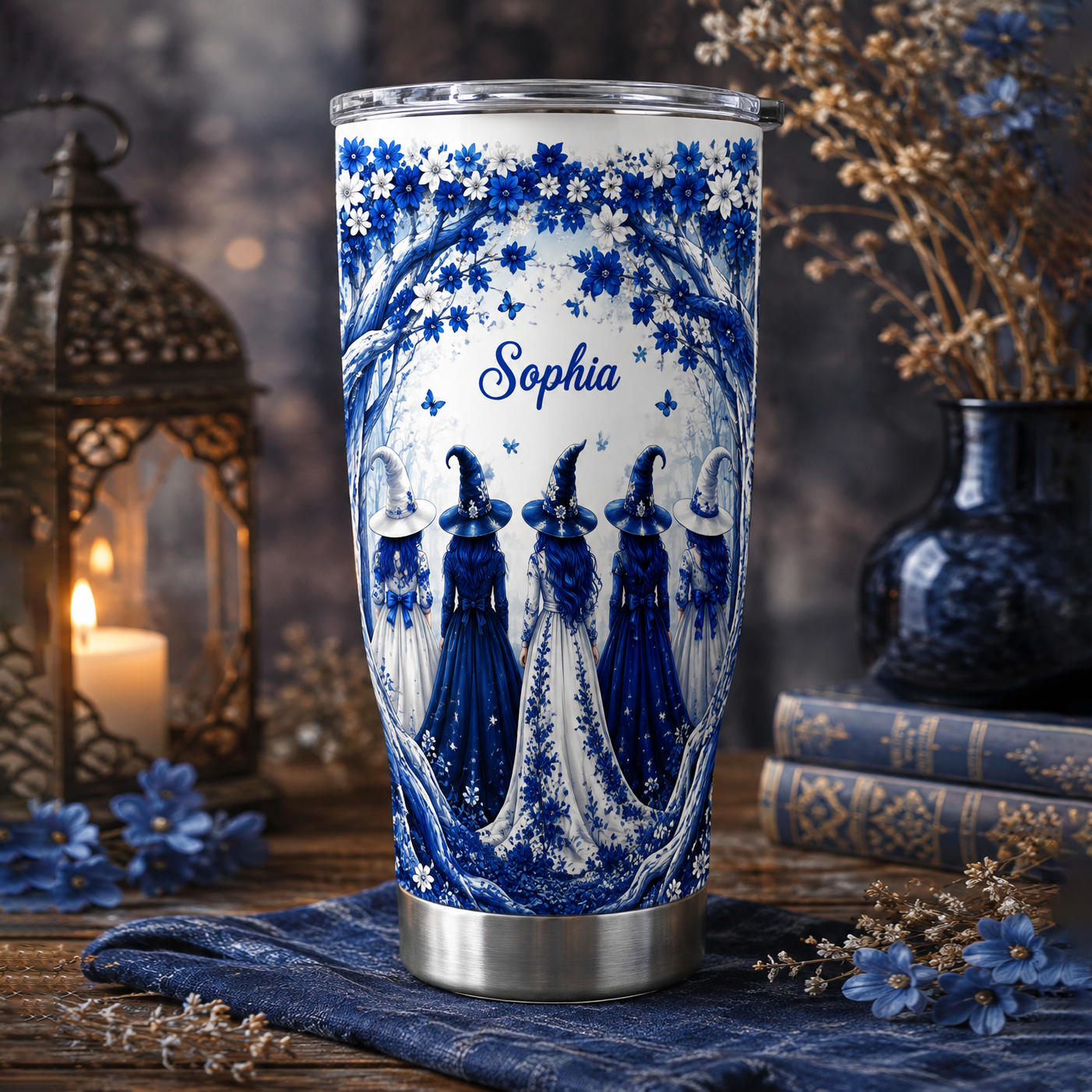 Witches Mug - Personalized Accent Mug - Halloween Gifts For Her