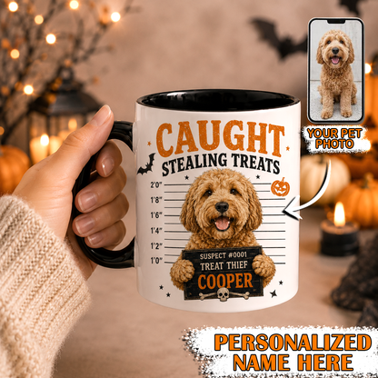 Custom Photo Dog Coffee Cute Ceramic Mug