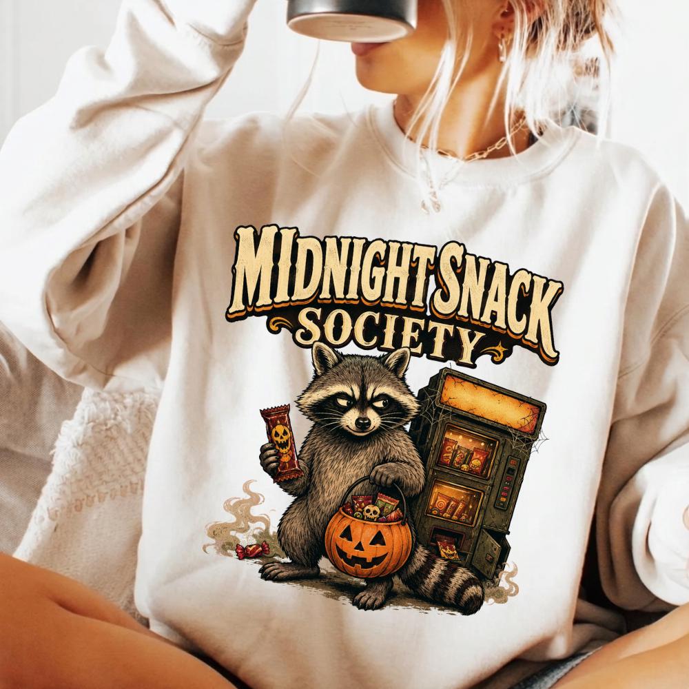 Halloween Raccoon Nocturnal Panic Shirt