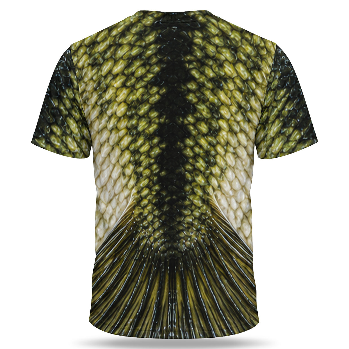 Open Mouth Fish Face 3D Fishing T-Shirt