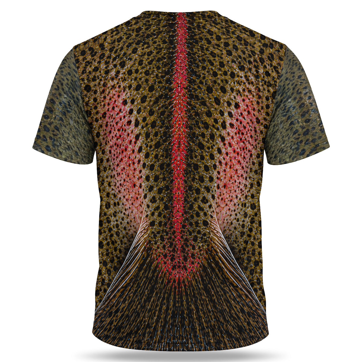 Rainbow Trout Open Mouth All-Over Print Fishing T-Shirt
