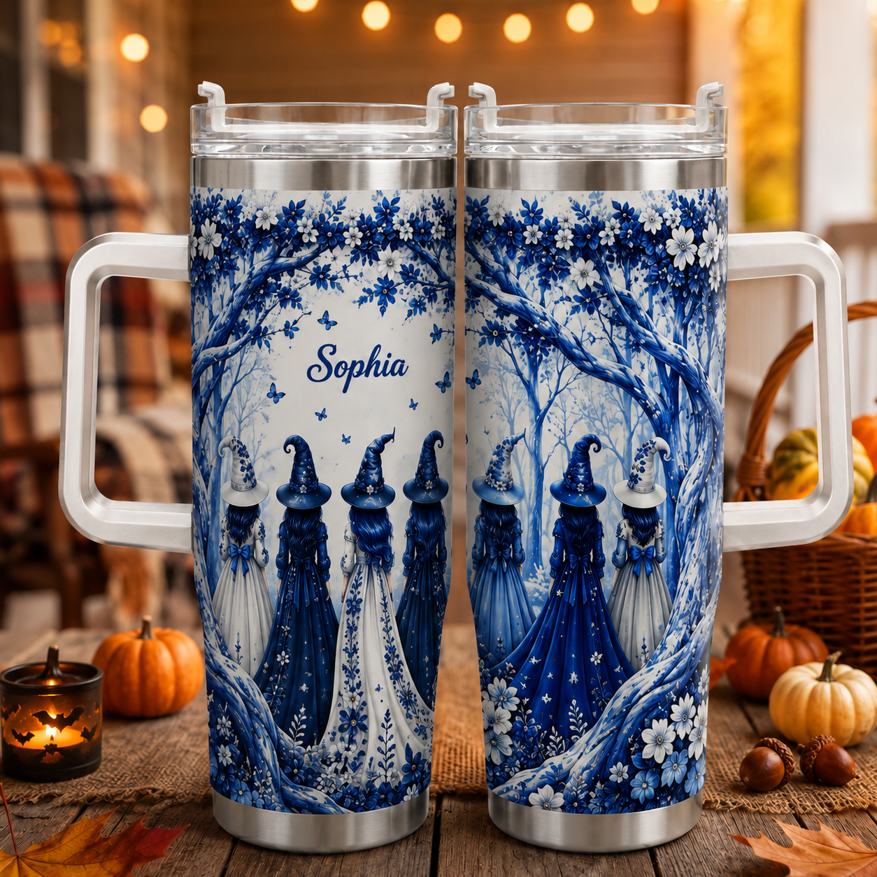 Witches Mug - Personalized Accent Mug - Halloween Gifts For Her