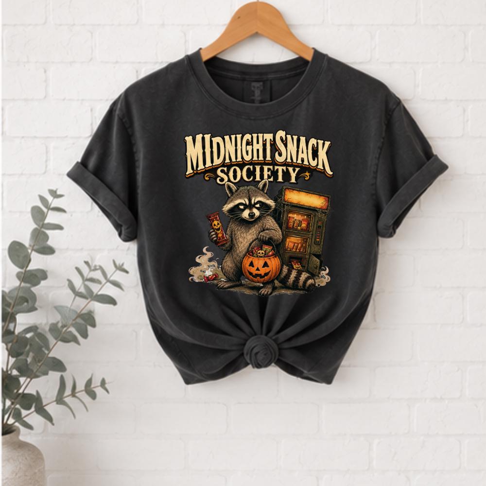 Halloween Raccoon Nocturnal Panic Shirt