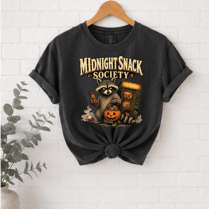 Halloween Raccoon Nocturnal Panic Shirt