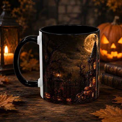 Personalized Haunted House Mug