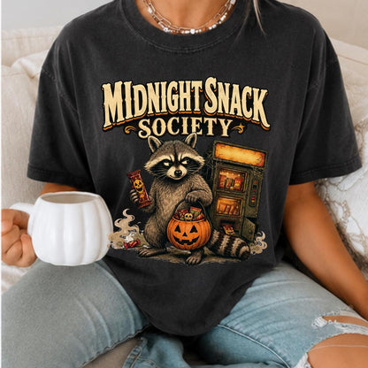 Halloween Raccoon Nocturnal Panic Shirt