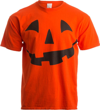 Giant Jack O' Lantern Face Halloween Pumpkin Fun Unisex T-Shirt