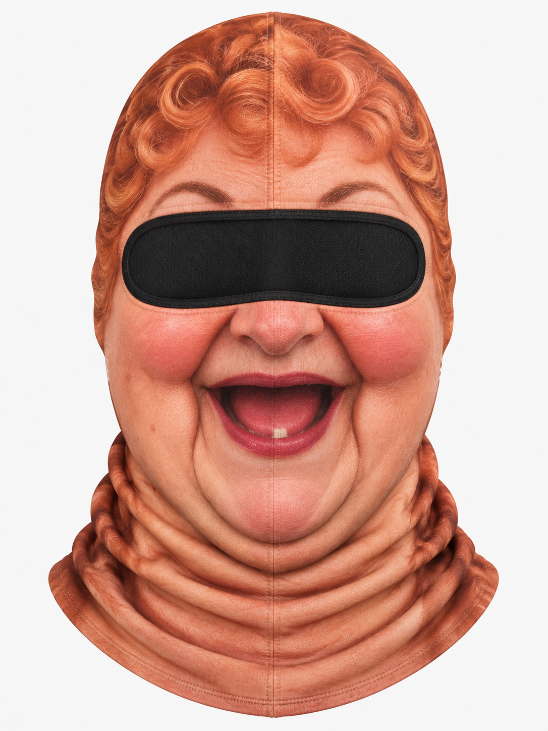 Funny 3D Fish Face Neck Gaiter – Outdoor Fishing Face Mask for Anglers