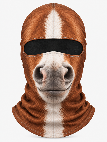 Realistic Trout Face Fishing Neck Gaiter – Funny Angler Face Cover
