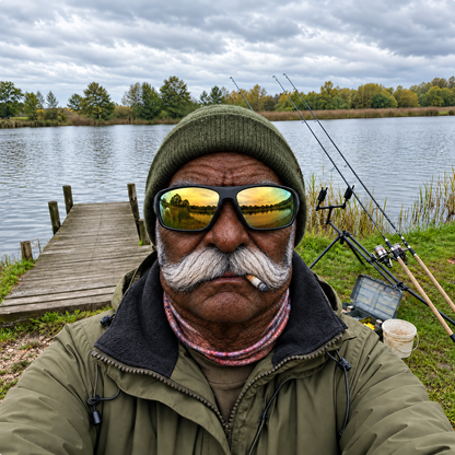 Funny Fisherman Face Mask – Fishing Neck Gaiter