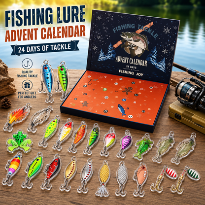 Fishing Lure Christmas Advent Calendar 2026