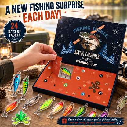 Fishing Lure Christmas Advent Calendar 2026