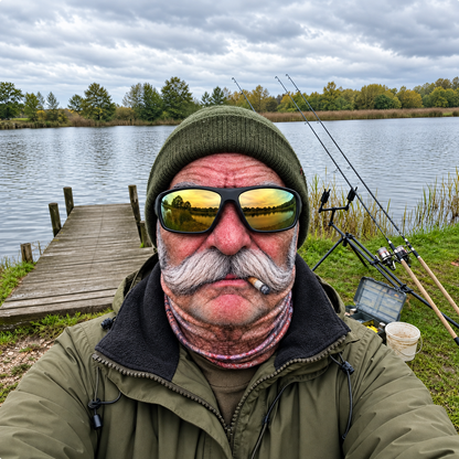 Funny Fisherman Face Mask – Fishing Neck Gaiter