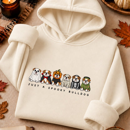 Just a Spooky Bulldog Halloween Costume T-Shirt