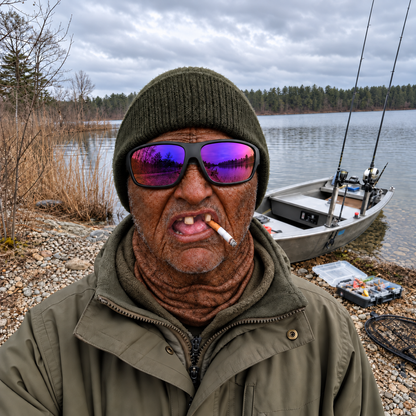 Funny Fisherman Face Mask – Fishing Neck Gaiter
