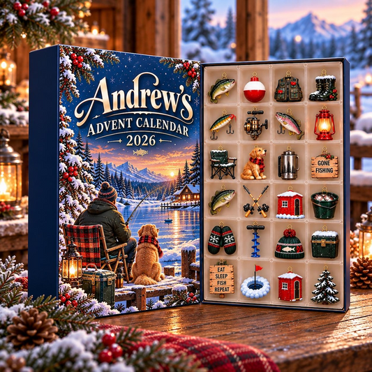Fishing Christmas Advent Calendar 2026 – 24-Day Christmas Countdown