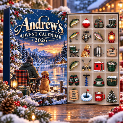 Fishing Christmas Advent Calendar 2026 – 24-Day Christmas Countdown