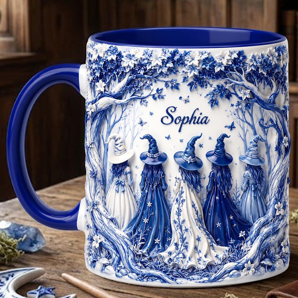 Witches Mug - Personalized Accent Mug - Halloween Gifts For Her