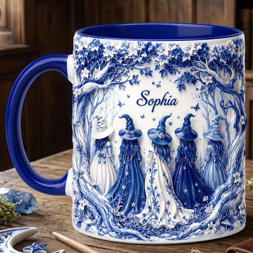 Witches Mug - Personalized Accent Mug - Halloween Gifts For Her