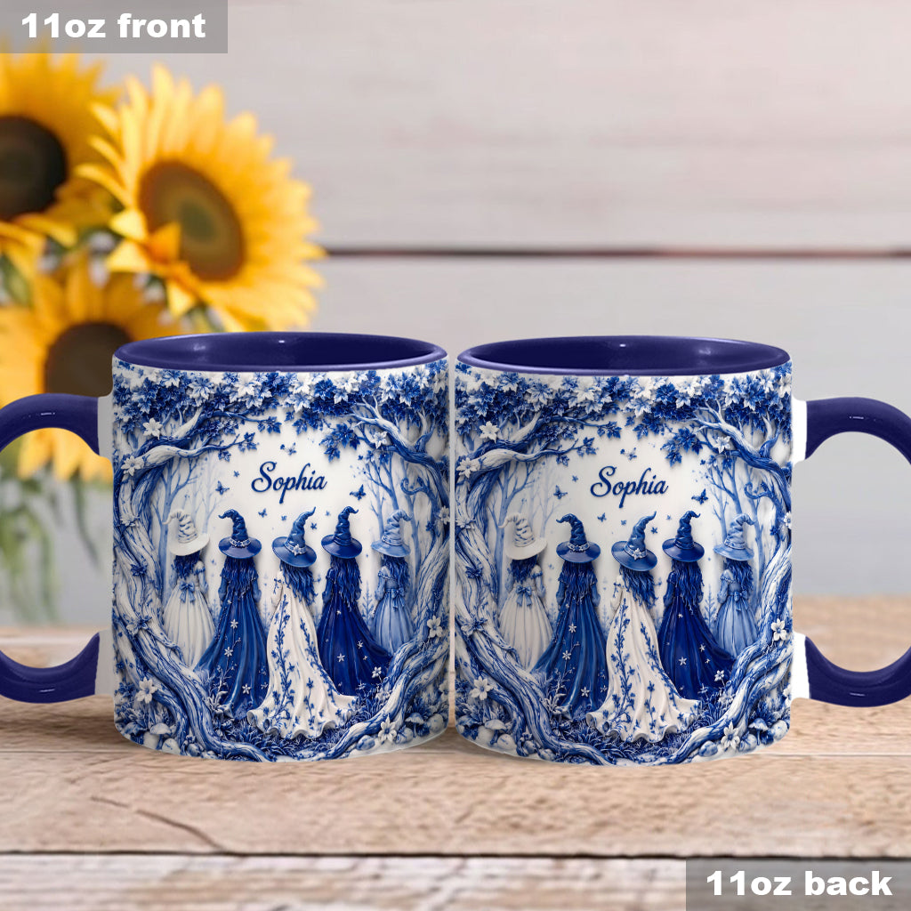Witches Mug - Personalized Accent Mug - Halloween Gifts For Her