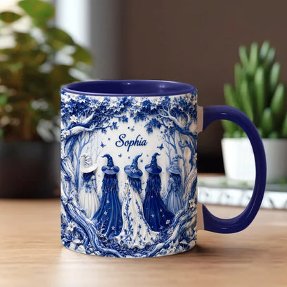 Witches Mug - Personalized Accent Mug - Halloween Gifts For Her