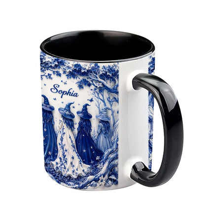 Witches Mug - Personalized Accent Mug - Halloween Gifts For Her