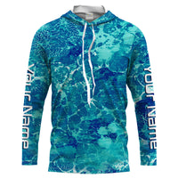 Men Long sleeves hooded UPF