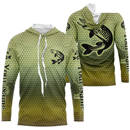 Musky Fishing Custom Long Sleeve Tournament Shirts, Muskie Fishing Jerseys For Men And Women IPHW6412