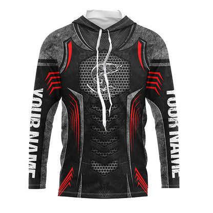 Custom Walleye Fishing Jerseys, Personalized Walleye Fishing tattoo mental fishing Long sleeve shirts NQS4935