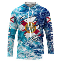 Long sleeves hooded UPF